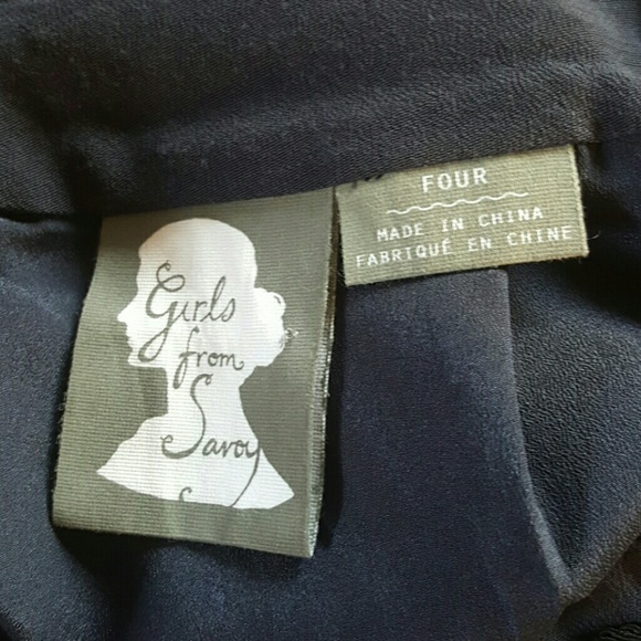 Anthropologie Girls from Savoy  women blue midi pencil skirt size S - Picture 6 of 8